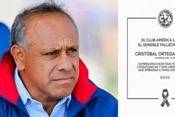 Fallece ídolo del América, Cristóbal Ortega