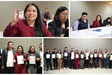 Recibe Nancy Benítez acreditación como primer mujer presidenta de Xoxo 