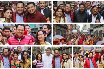Emilio Montero acompañó a la Presidenta por sus 100 días de gobierno 