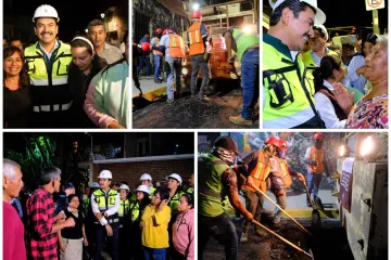 Celebran inicio de obras de bacheo en Oaxaca de Juárez