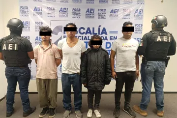 Detienen a cuatro personas en Xoxocotlán, principales distribuidores de droga en la zona