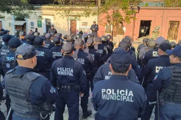 Policías de Oaxaca de Juárez concluyen capacitación sobre justicia cívica
