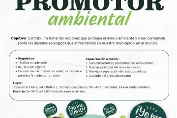Busca el Municipio de Oaxaca de Juárez a Promotores Ambientales
