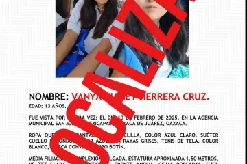 Hallan a adolescente reportada como No Localizada en la región de los Valles Centrales