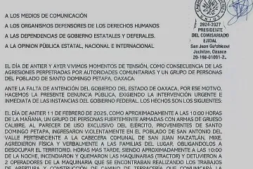Se agudiza conflicto de tierras en zona norte del Istmo 