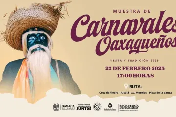 Invita Ray Chagoya a la Muestra de Carnavales Oaxaqueños
