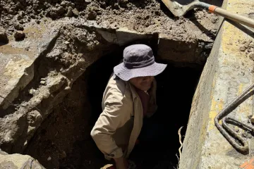Atiende Soapa fuga de agua provocada por intento de robo en tanque