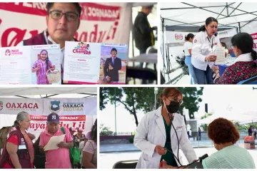 Vecinas y vecinos de Oaxaca de Juárez se benefician con los diferentes servicios de Cayapadu Lii