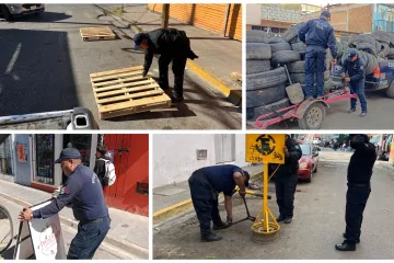 Implementan operativo “Barredora” en Oaxaca de Juárez