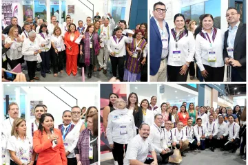 Inauguran stand de Oaxaca en la Vitrina Turística Anato 2025