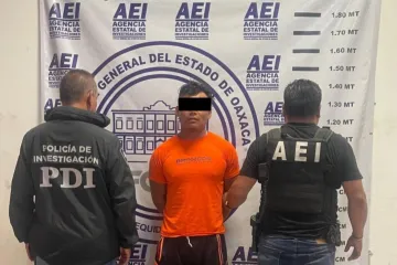 Fiscalía de Oaxaca en colaboración con FCM, detienen a sujeto por desaparición forzada de personas
