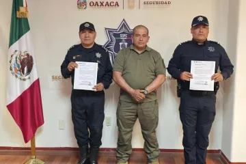 Rinde protesta nuevo Comisionado y Jefe de Estado Mayor de la Policía Estatal
