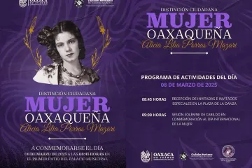 Mujeres oaxaqueñas serán galardonadas en Sesión Solemne de Cabildo