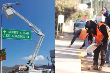 El Municipio de Oaxaca de Juárez impulsa acciones de embellecimiento, limpieza e iluminación en diversas zonas de la ciudad