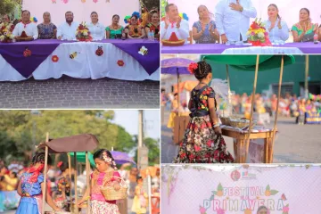DIF Juchitán celebra la primavera con festival y kermés infantil 