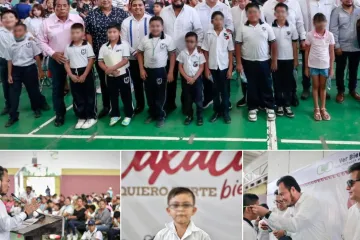Entrega IEEPO lentes graduados a más de 2 mil estudiantes de nivel básico del Istmo