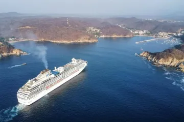 Huatulco da la bienvenida al crucero: Coral Princess