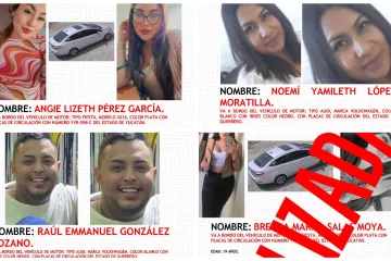 Fiscalía de Oaxaca recibe denuncia de cuatro personas No Localizadas en la Costa