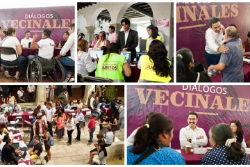 Diálogos Vecinales marcan una nueva dinámica de gobierno en Oaxaca de Juárez