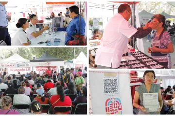 Habitantes de Xoxocotlán se benefician con estrategia Cayapadu Lii