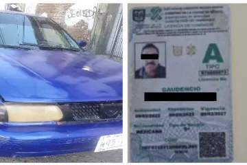 Policía Vial Municipal detiene a conductor de vehículo por el presunto delito de uso de documento falso