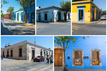 Embellecen fachadas del Centro Histórico de Oaxaca de Juárez