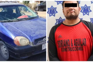 Policía Vial Municipal detiene a conductor de un vehículo por el presunto delito de uso de documento falso
