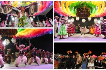Deslumbra Guelaguetza en la Feria Nayarit 2025