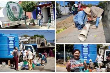 Implementa Soapa acciones para abasto de agua en norte y oriente de la Zona Metropolitana de Oaxaca