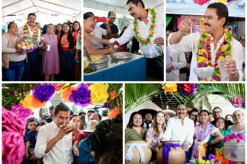 En distintos puntos de la capital, comparte Ray Chagoya el tradicional Día de la Samaritana