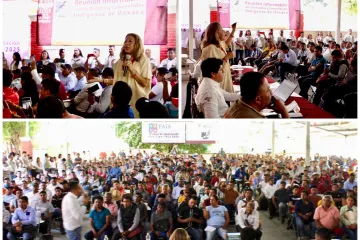 Encabeza Nancy Ortiz  reunión informativa con Pueblos y Comunidades Indígenas de Oaxaca