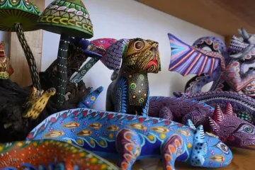 Invita a la Expo Artesanal de Alebrijes 2025 de San Antonio Arrazola