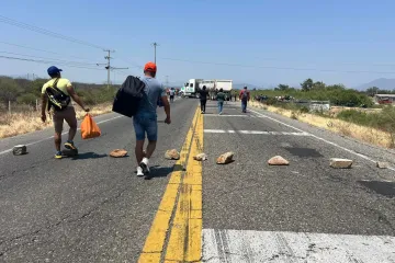 Autoridades preparan liberación de carretera en Puente Madera, San Blas Atempa