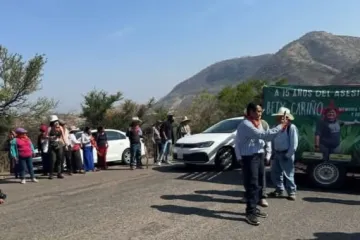 Bloquean carretera 190 Huajuapan-Oaxaca