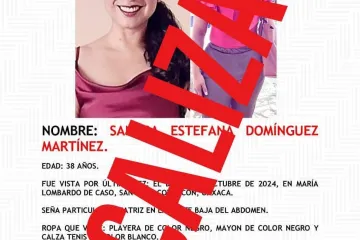 En operativo, localizan cuerpos de activista Sandra Domínguez y Alexander Hernández: Fiscalía de Oaxaca