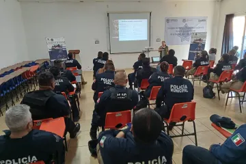 Capacitan a personal de la Secretaría de Seguridad Vecinal sobre el manejo y separación de residuos sólidos urbanos