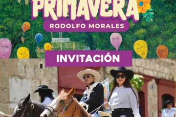 Todo listo para la Cabalgata del Festival Primavera Rodolfo Morales en Oaxaca de Juárez