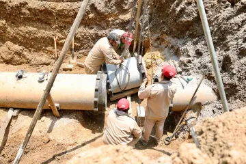 Concluye Soapa reparación de infraestructura hidráulica dañada por reblandecimiento del suelo