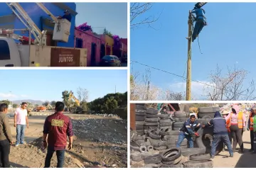 Mejoran Servicios Vecinales en Oaxaca de Juárez