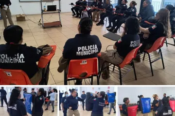 Personal de la Secretaría de Seguridad Vecinal recibe capacitación sobre defensa personal