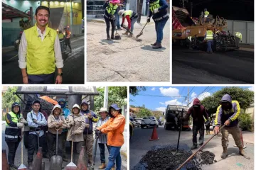 Mega Plan de Bacheo y Reencarpetamiento avanza en Oaxaca de Juárez
