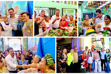 Ray Chagoya recorre mercados tradicionales en el marco del Viernes de Dolores