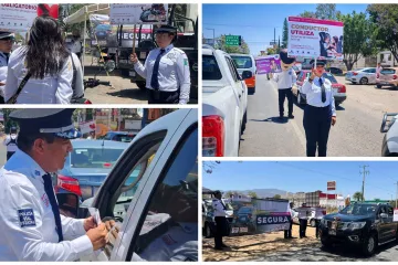 Refuerza Policía Vial Estatal acciones de concientización y seguridad durante Semana Santa