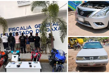 En operativo en la Costa aseguran vehículos, drogas, armas, ejecuta cateos y órdenes de aprehensión