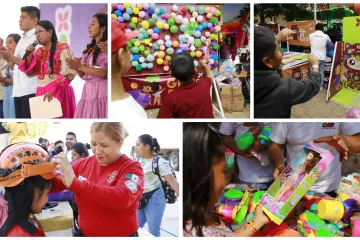 Con un festival lleno de sonrisas y sorpresas Xoxocotlán celebra a la niñez