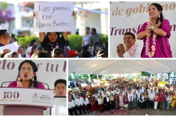 Con trabajo y compromiso, Xoxocotlán avanza: Nancy Benítez Zárate rinde informe de 100 días