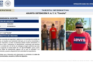 Fiscalía de Oaxaca detiene a “El Tonche”, objetivo prioritario en la banda del “Comandante Cromo” en el Istmo