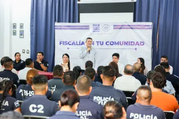 Programa de proximidad social “Fiscalía en tu comunidad” mecanismo de colaboración interinstitucional, visita Xoxocotlán