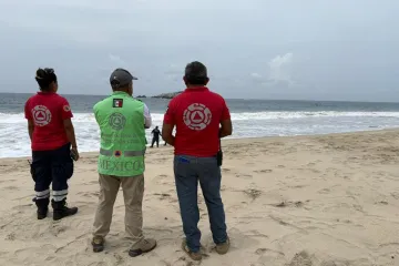 Reporta Protección Civil localización del cuerpo de segundo turista desaparecido en playa Zicatela