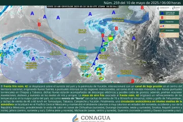 Continuarán lluvias de intensidad variable en diferentes puntos de Oaxaca